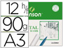 PAPEL VEGETAL GUARRO DIN A3 90 GR MINIPACK DE 12 F