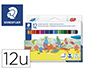 MARCADOR STAEDTLER COR JUMBO TRACO 3 MM -ESTOJO DE