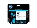 CONSUMIBLES HP INC CAPAL NEGRE FOTO I GRIS HP 72
