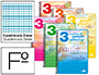 CUADERNO ESPIRAL LIDERPAPEL FOLIO PAUTAGUIA TAPA BLANDA 80H 75 GR CUADRO PAUTADO 3MM CON MARGEN COLORES SURTIDOS