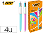 ESFEROGRAFICA BIC QUATRO CORES PASTEL EDICAO LIMIT