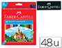 LAPIS DE COR FABER-CASTELL C/48 CORES HEXAGONAL MA