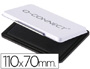ALMOFADA PARA CARIMBOS Q-CONNECT 110x70 MM PRETO  