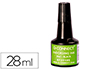 TINTA PARA ALMOFADA Q-CONNECT PRETO FRASCO DE 28 M
