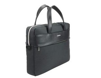 BOSSA PORTATIL MOBILIS PURE BRIEFCASE 11-14 SILVER ZIP