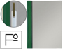 BOLSA DOSSIER ESSELTE FASTENER PVC FOLIO VERDE