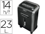 DESTRUIDORA DE DOCUMENTOS FELLOWES PS-79Ci CAPACID