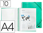 CAPA CATALOGO LIDERPAPEL COM ESPIRAL 10 BOLSAS POL