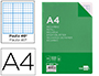 RECAMBIO LIDERPAPEL A4 100 HOJAS 60G/M2 RAYADO N 46 4 TALADROS