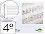BLOCO MUSICA LIDERPAPEL QUARTO 20 FOLHAS 100 GR PE