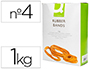 ELASTICOS Q-CONNECT 1000 GR NUMERO 4
