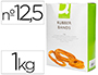 ELASTICOS Q-CONNECT 1000 GR 125 X 9 MM NUMERO 12,5