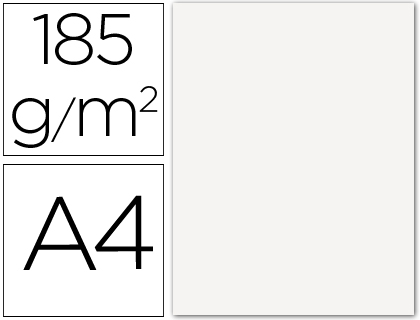 CARTULINA A4 BLANCA