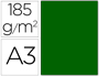 CARTOLINA GUARRO DIN A3 VERDE BILHAR 185 GR PACK D