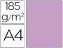 CARTOLINA GUARRO DIN A4 LILAS 185 GR PACK DE 50 FO