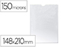 BOLSA CATALOGO Q-CONNECT DIN A5 150 MICRONS PVC TR