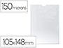 BOLSA CATALOGO Q-CONNECT DIN A6 150 MICRONS PVC TR