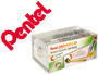 APAGADOR MAGNETICO QUADRO BRANCO PENTEL COM 4 MARC