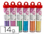 PURPURINA LIDERPAPEL FANTASIA CORES METALICAS PAST