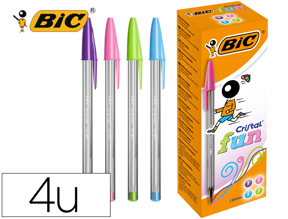 Bolígrafo BIC cristal LARGE 1.6mm