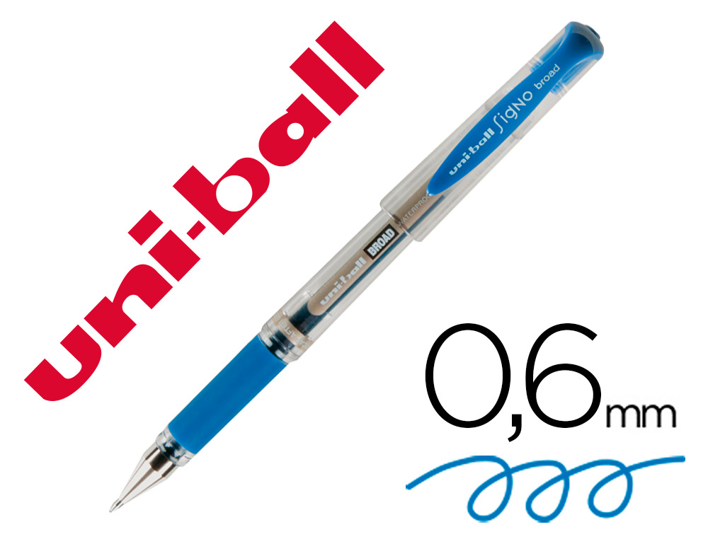 PAPERERIA NORD  BOLIGRAFO UNI-BALL UM-153 SIGNO BROAD AZUL 1 MM