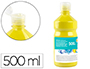 GUACHE ESCOLAR LIDERPAPEL 500 ML AMARELO LIMAO