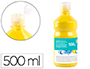 GUACHE ESCOLAR LIDERPAPEL 500 ML AMARELO PRIMARIO