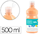 GUACHE ESCOLAR LIDERPAPEL 500 ML CARNE