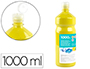 GUACHE ESCOLAR LIDERPAPEL 1000 ML AMARELO LIMAO