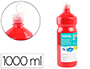 TEMPERA LIQUIDA LIDERPAPEL ESCOLAR 1000 ML VERMELL