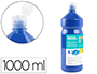 GUACHE ESCOLAR LIDERPAPEL 1000 ML AZUL MARINHO