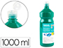 GUACHE ESCOLAR LIDERPAPEL 1000 ML VERDE ESCURO