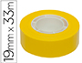 FITA ADESIVA APLI 33 MT X 19 MM COR AMARELO       