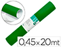 ROLO ADESIVO LIDERPAPEL UNICOLOR VERDE BRILHO ROLO