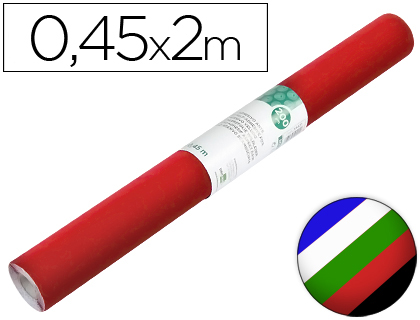 ROLLO PAPEL TERCIOPELO ADHESIVO AIRONFIX 0,45 X 10 M. ROJO REF. 67803