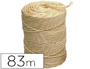 CUERDA SISAL 3 CABOS LIDERPAPEL ROLLO 1/2 KG