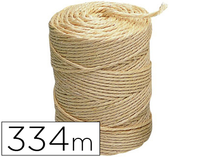 ROLLO CUERDA SISAL 400 GR. 2 CABOS 13127