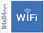 ETIQUETA ADESIVA APLI DE SINALIZACAO SIMBOLO WIFI 