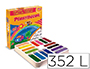 LAPIS DE CERA PLASTIDECOR CAIXA DE 352 CORES