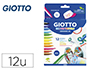 MARCADOR GIOTTO DECOR TEXTILE PARA T-SHIRTS 12 COR