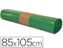 SACO DE LIXO INDUSTRIAL VERDE 85X105CM GALGA 110 R