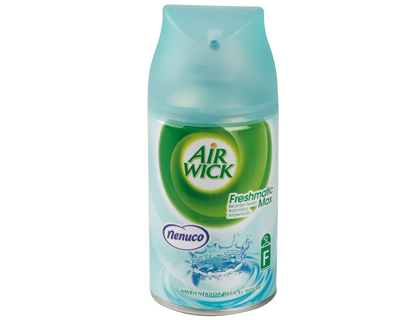 PAPELERIA DIEGO  AMBIENTADOR AIR WICK NENUCO RECAMBIO DE 250 ML PARA  APARATO AIR WICK FRESHMATIK