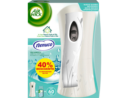 ECM RECICLADOS  AMBIENTADOR SPRAY AUTOMATICO AIR WICK FRESHMATIC INCLUYE  RECAMBIO