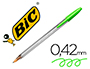 ESFEROGRAFICA BIC CRISTAL LARGE FASHION VERDE LIMA