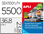 ETIQUETAS ADESIVAS APLI 36,8X23,8 MM FOTOCOPIADORA