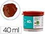 GUACHE LIDERPAPEL ESCOLAR 40 ML CASTANHO