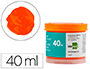 GUACHE LIDERPAPEL ESCOLAR 40 ML LARANJA