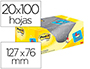 BLOCO DE NOTAS ADESIVAS POST-IT  SUPER STICKY AMAR