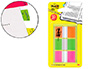 BANDAS SEPARADORAS POST-IT INDEX 680 LARANJA LIMA 