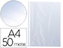 BOLSA CATALOGO Q-CONNECT DIN A4 50 MICRONS CRISTAL
